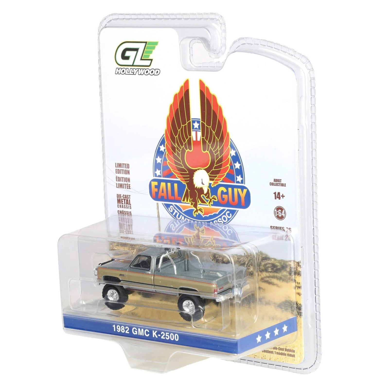 Raw1/64 1982 GMC K-2500, Fall Guy Stuntman Association Hollywood Series 44860-F