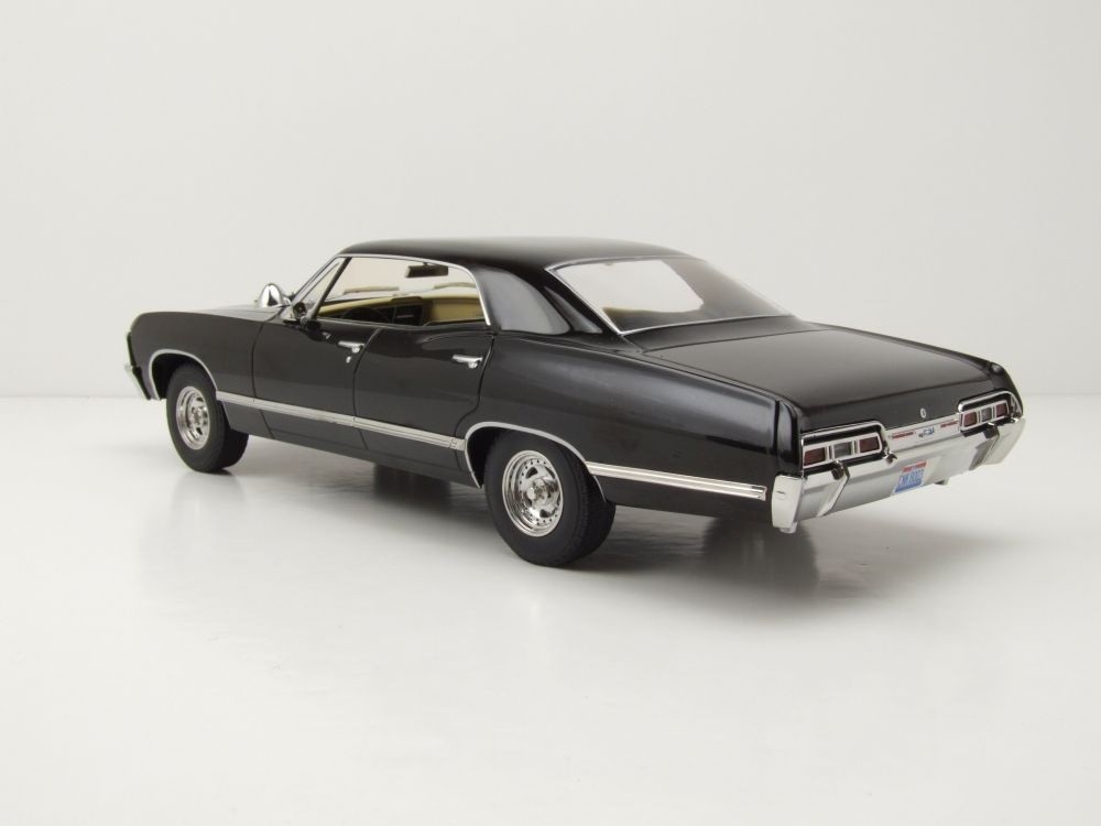 MCG 1/18 SAM & DEAN’S 1967 CHEVROLET CHEVY IMPALA IN BLACK “BABY” “SUPERNATURAL”