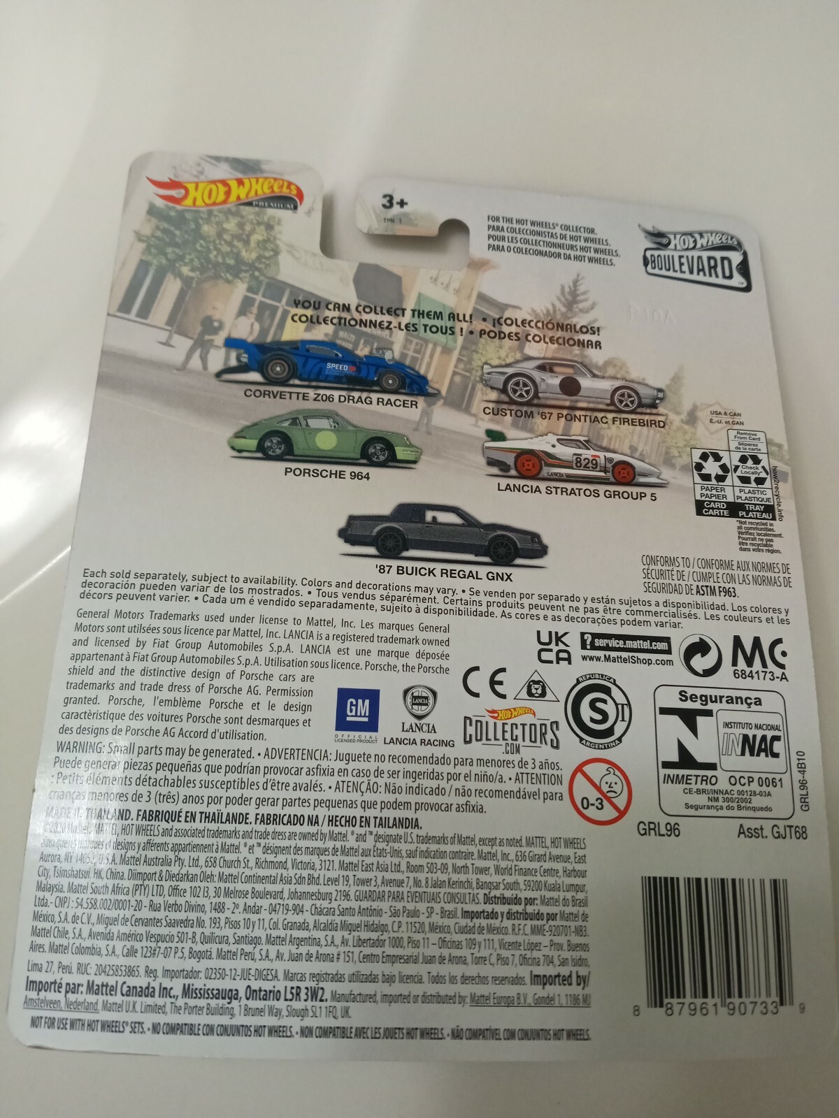 Hot Wheels Boulevard Laughlin Racing Corvette Z06 Drag Racer