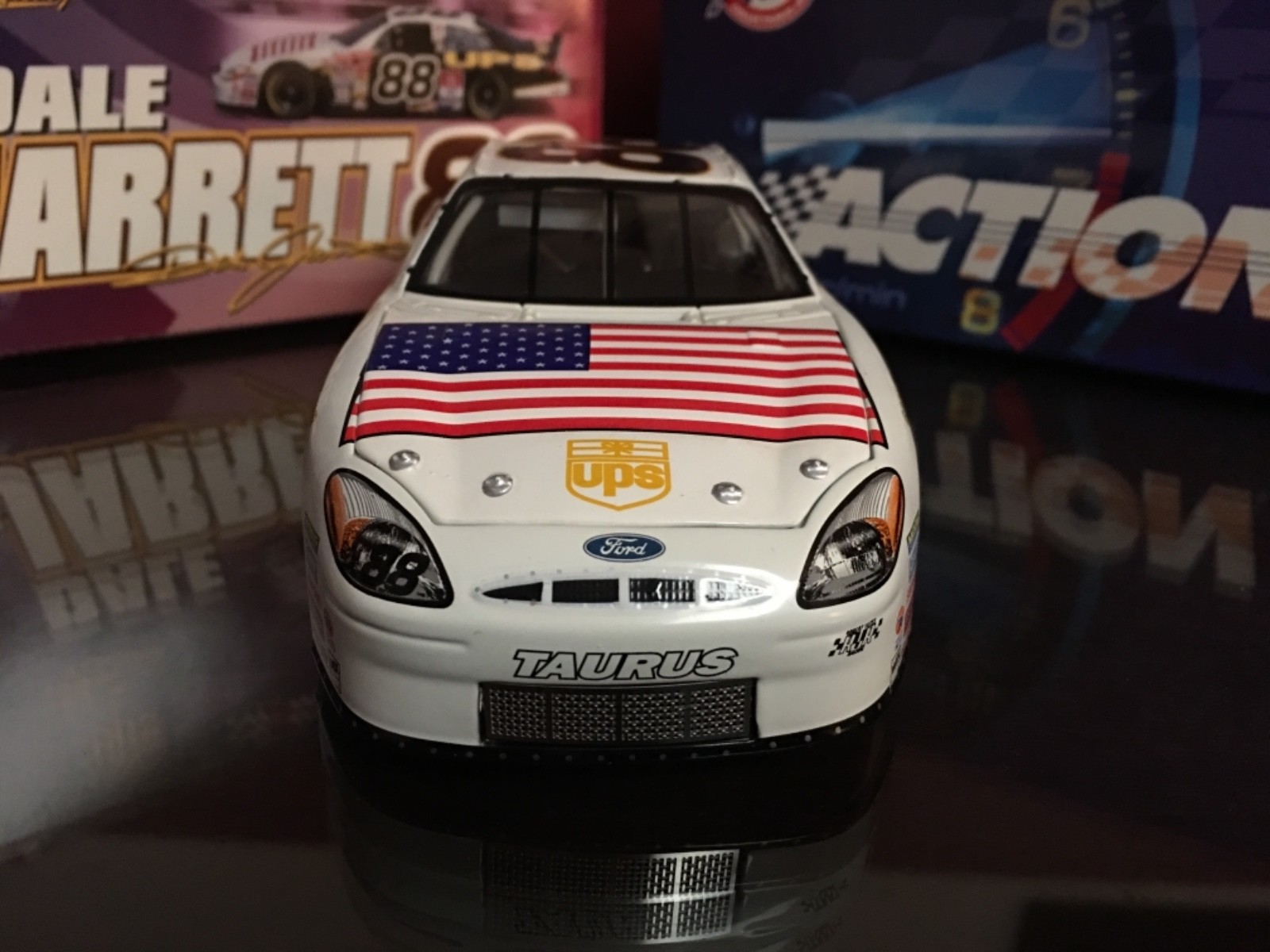 Action #88 Dale Jarrett, Memorial Day paint scheme, 2001 Ford Taurus