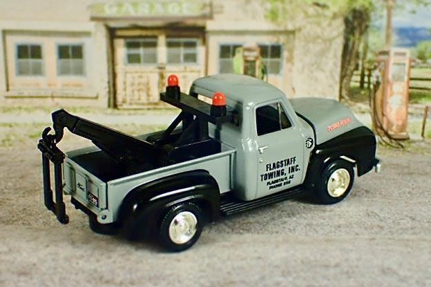 Vintage 1953 Ford Step-Side Flathead V8 Tow Truck 1/64 Scale Limited Edition I