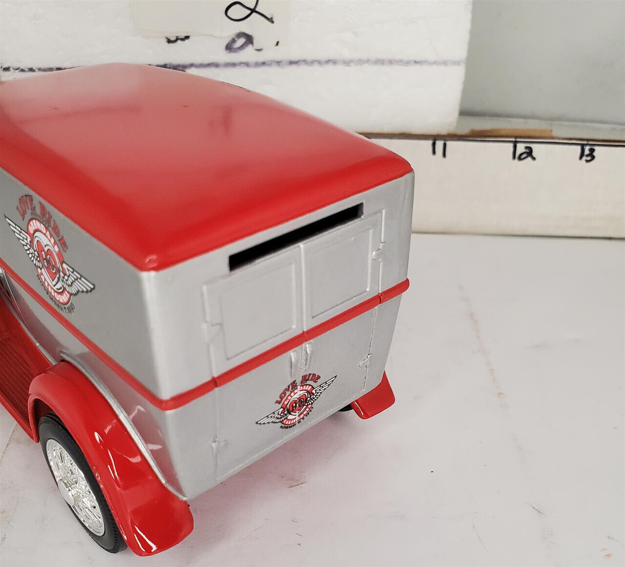 LIBERTY MODEL A DELIVERY VAN 1:25 SCALE DIE CAST “LOVE RIDES”