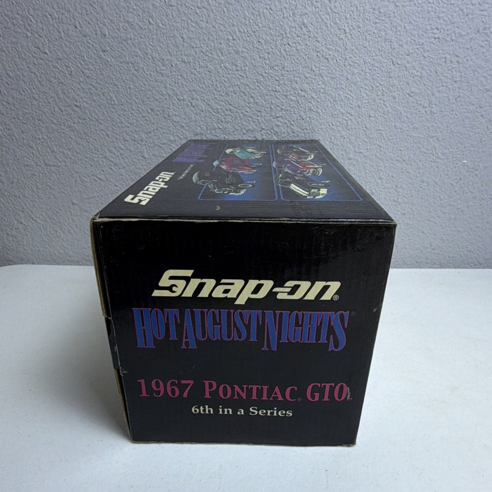 Snap-on Hot August Nights 1967 Pontiac GTO 1:18 Diecast Red White