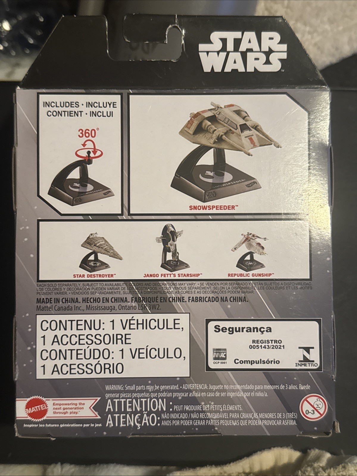 Hot Wheels Star Wars Snowspeeder – Diecast – Starships Select Series
