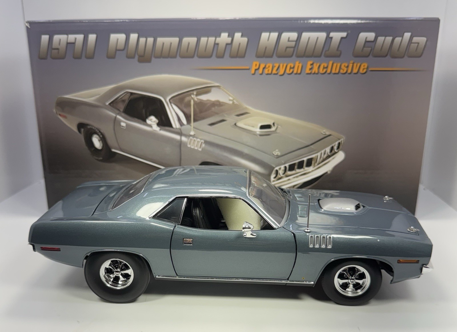 ACME 1/18 Scale 1971 Plymouth HEMI Cuda “Pro Street Drag Version” 1 Of 1 Made