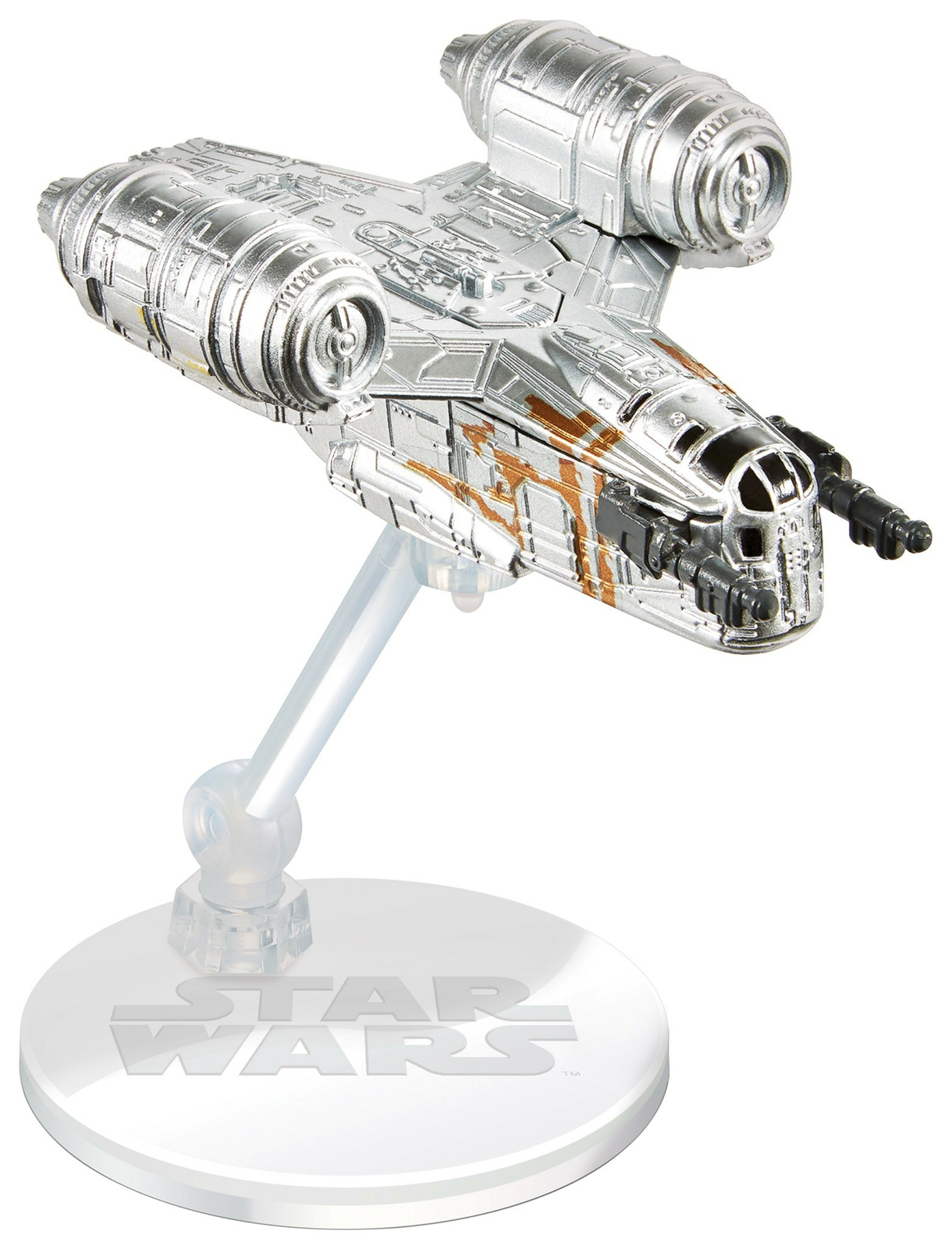 NEW Mattel Hot Wheels Starships GWV25 Star Wars RAZOR CREST Die-Cast Vehicle
