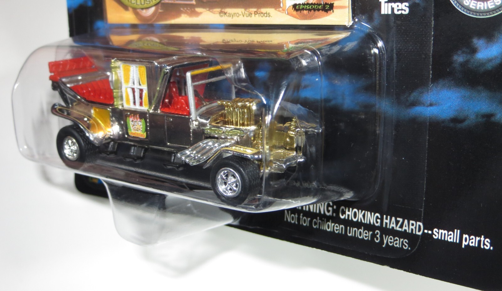 2000 Johnny Lightning Chrome MUNSTERS KOACH Only 2500 Made MU-061122