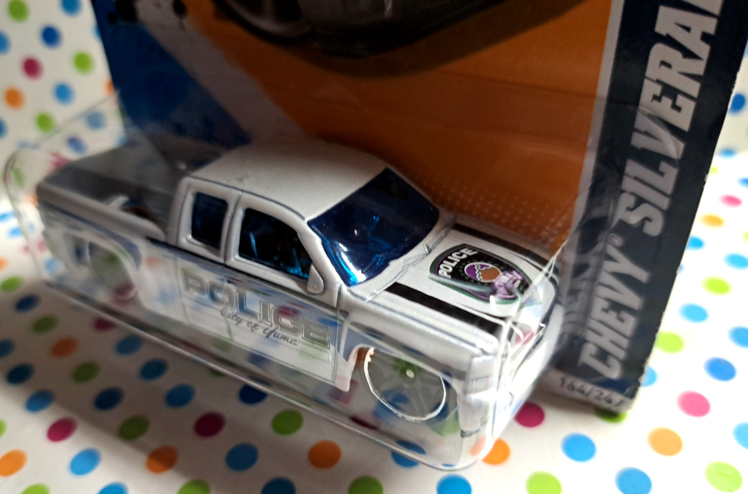 HOT WHEELS HW MAIN STREET ’12 CHEVY SILVERADO POLICE NEW