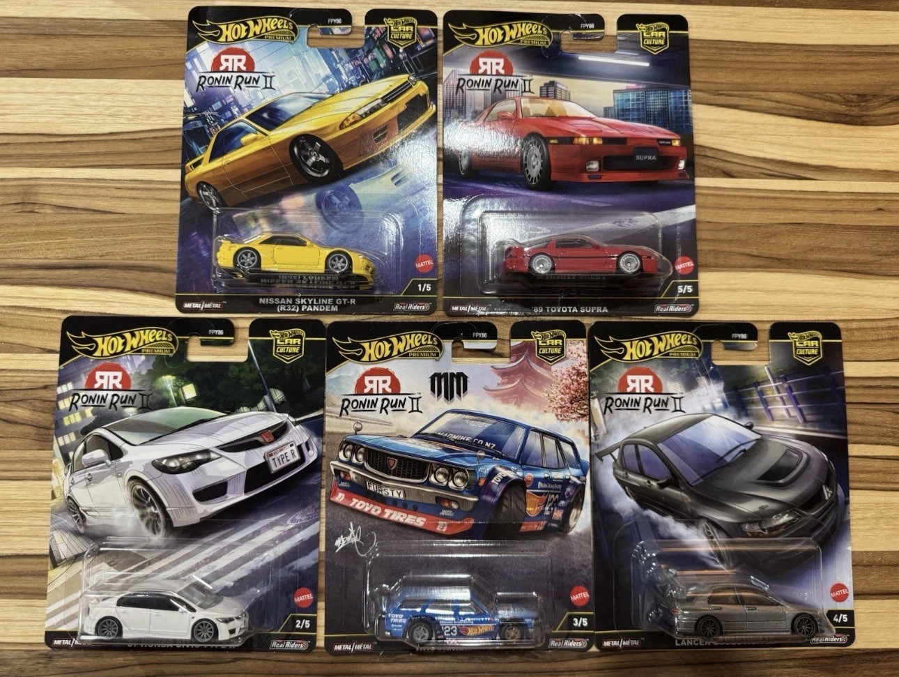 HOT WHEELS 1:64 CAR CULTURE 2025 M CASE – RONIN RUN II
