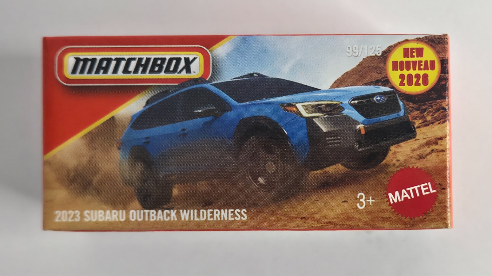 2023 Subaru Outback Wilderness 99/125 Matchbox 2026 POWER GRABS JHP96 NEW 2026