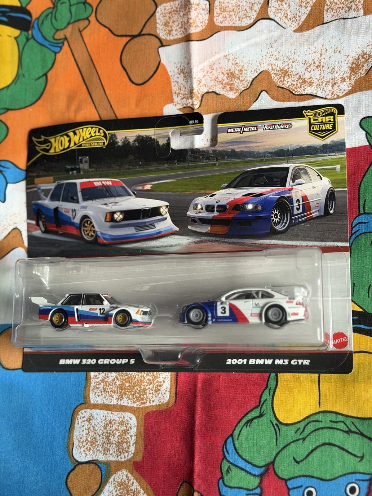 2025 Hot Wheels Premium Car Culture 2 Pack BMW 320 Group 5 & 2001 BMW M3 GTR
