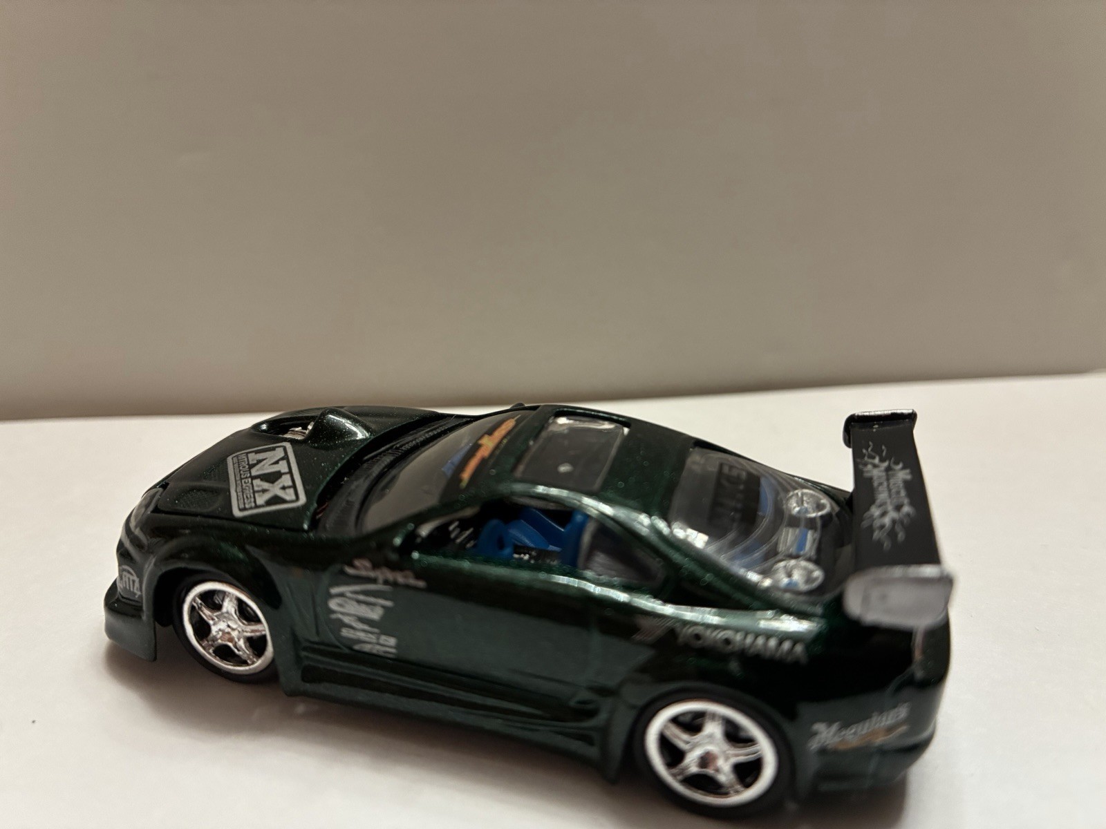 Muscle Machines Toyota Supra Dark Green Metallic Finish