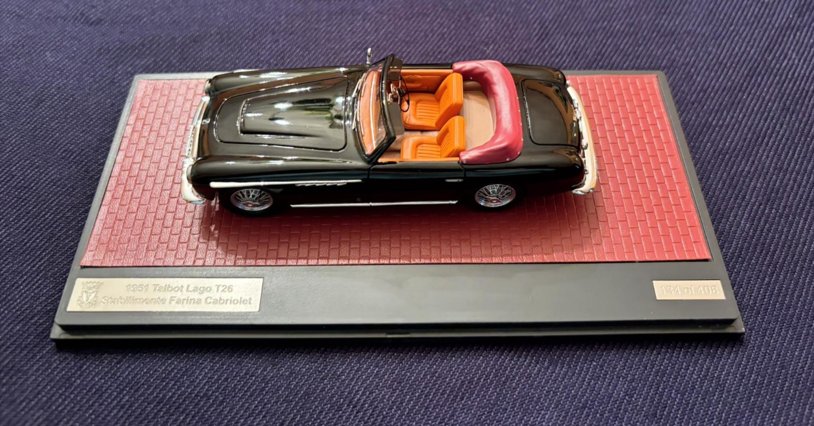 MATRIX 1951 Talbot Lago T26 Stabilimente Farina LE No. 134 of 408 NIB REDUCED!