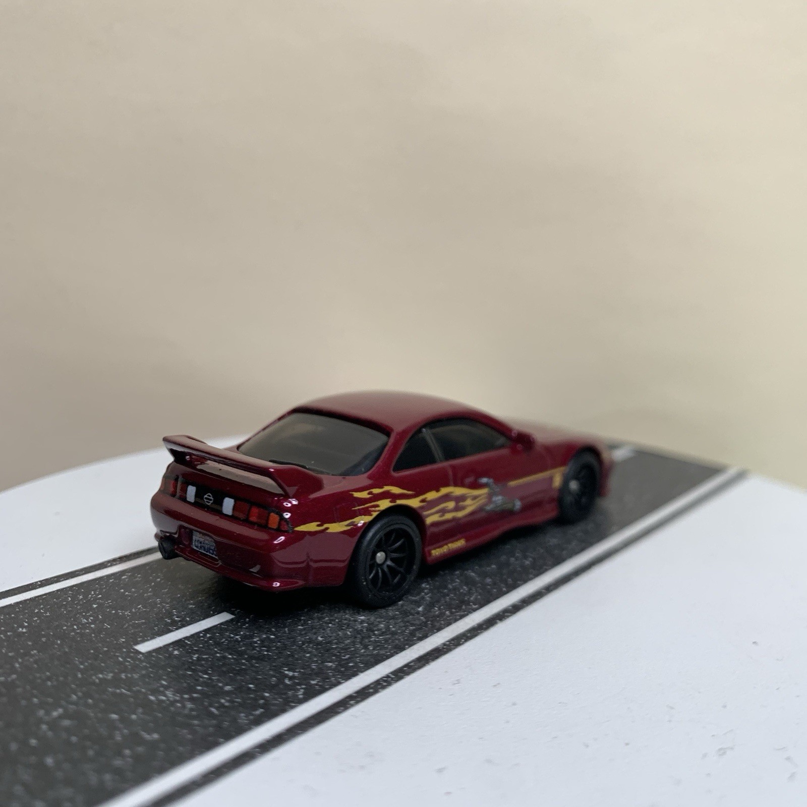 Hot Wheels Premium Fast & Furious Nissan 240SX Silvia S14 Dark Red w/RR 1:64 NM