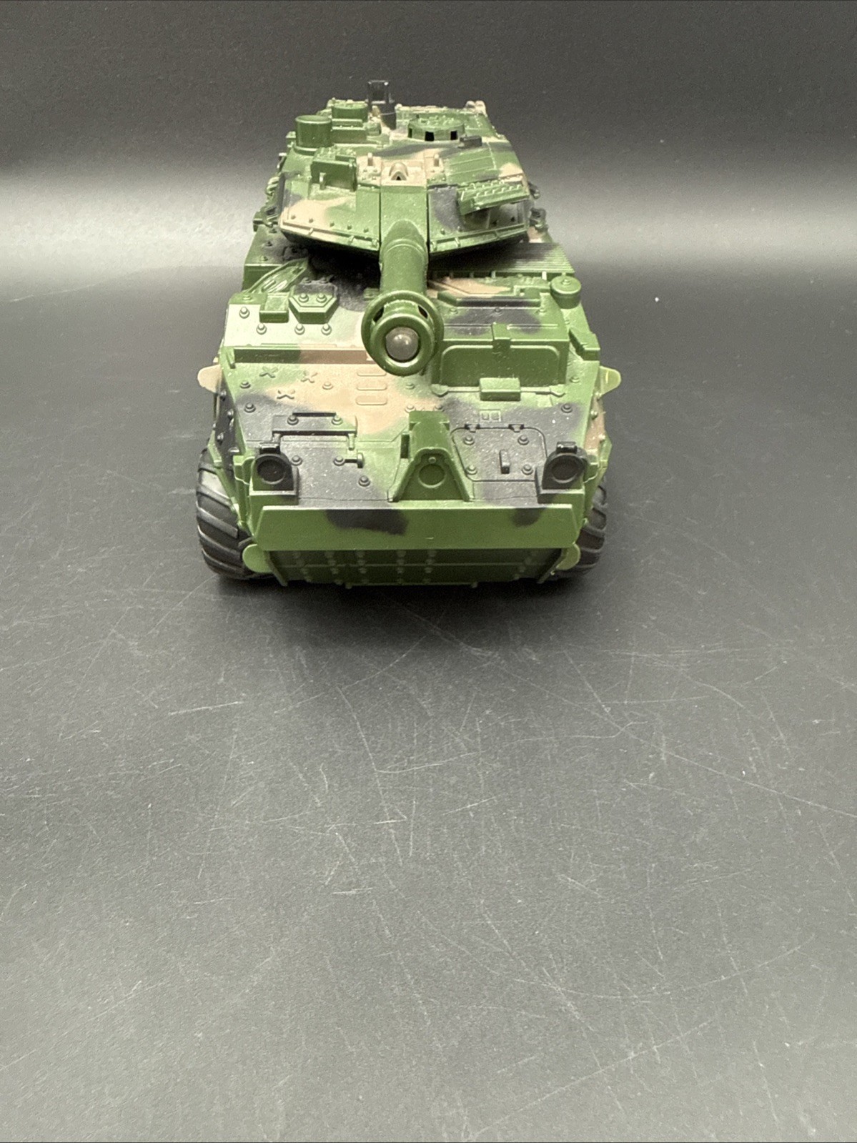 U.S. Army Tank Battle Action Cannon Push & Go Friction Motor Sounds Lights Toy