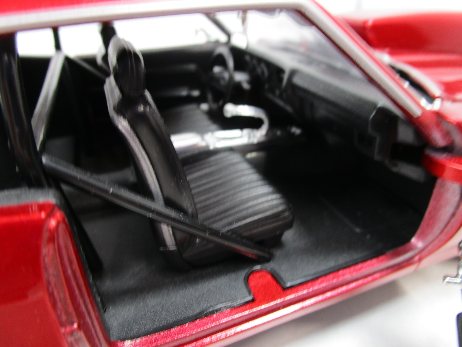 WELLY 1/18 CANDY RED 1970 CHEVY CHEVELLE SS 454 PRO STREET VERY NICE