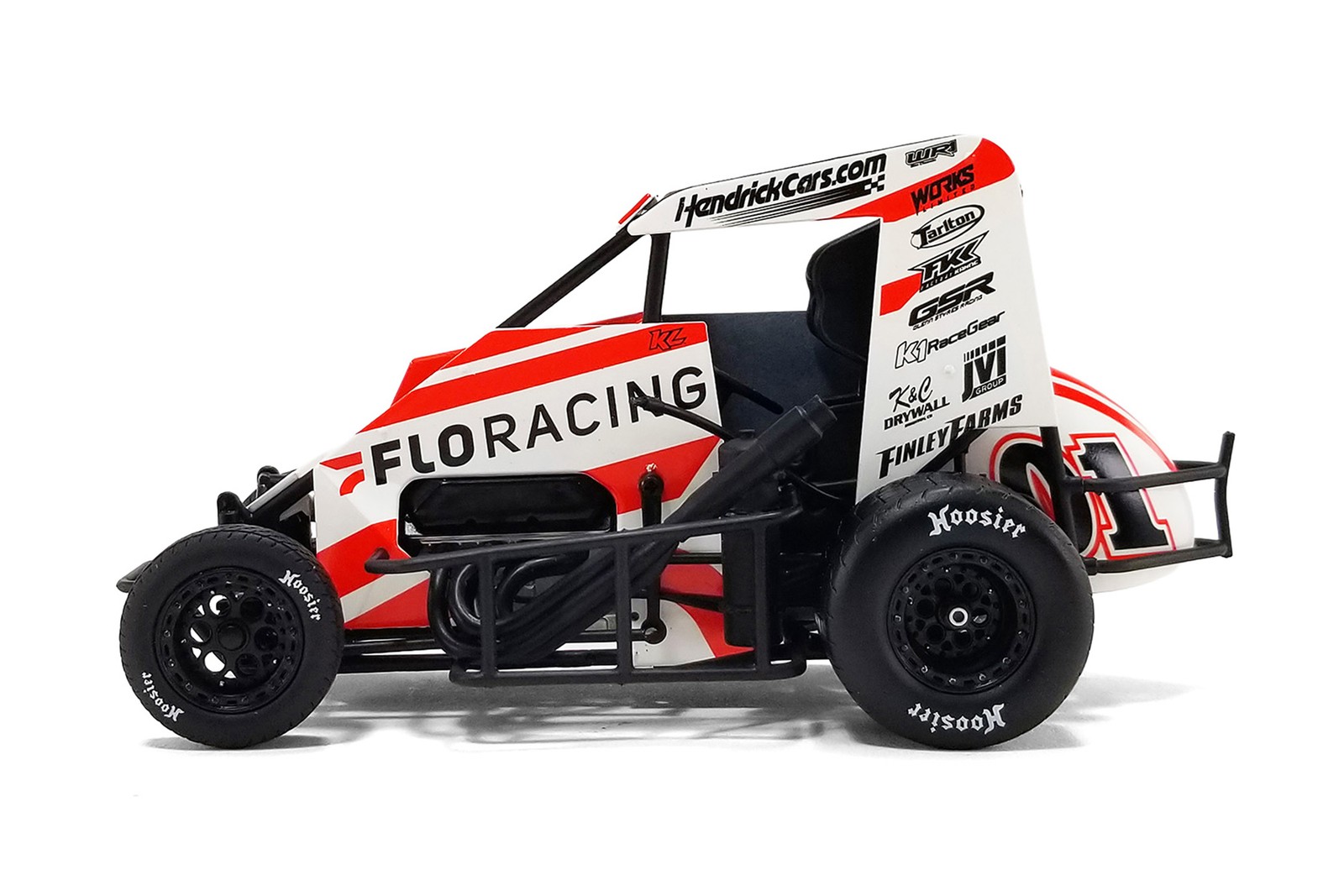 2022 MIDGET SPRINT CAR FLO RACING #1 KYLE LARSON 1/18 DIECAST CAR ACME A1810122