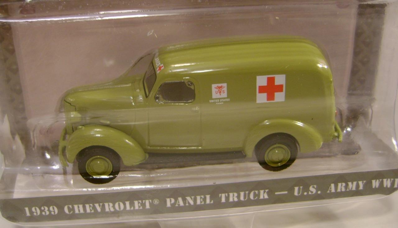 1939 ’39 CHEVY PANEL TRUCK U.S. ARMY BATTALION 64 R3 MILITARY GREENLIGHT 2022