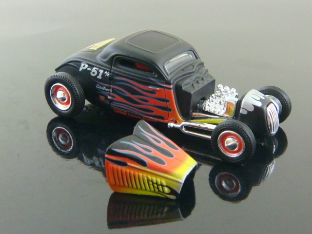 1934 Ford Lakes Coupe Flathead V8 Bonneville Betty Salt Flats Racer 1/64 Sc LE R