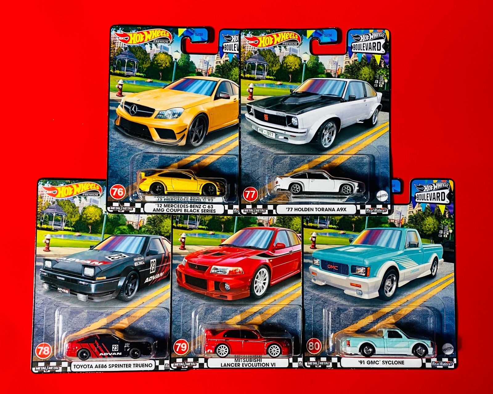 HOT WHEELS – BOULEVARD – (#1-80)