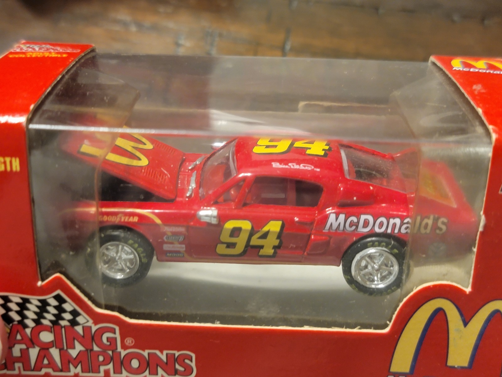 Racing Champions McDonald’s 1998 Red Diecast Car 3.25″ Bill Elliott #94 Set of 7