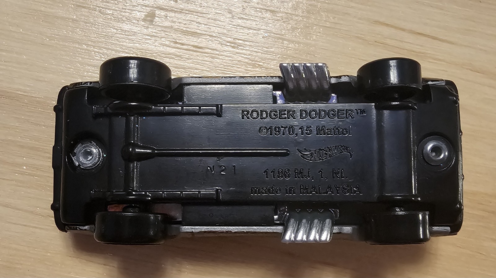 Hot Wheels 1970s Vintage Car Collection, ROGER DODGER, Steam Punk Grey Roadster