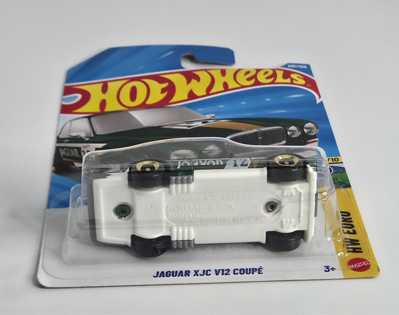 Jaguar XJC V12 COUPE 205/250 JJK22 Hot Wheels 2026 HW Euro 10/10 green