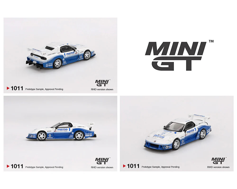 Mini GT #1011 MAZDA RX-7 LB-Super Silhouette IMSA
