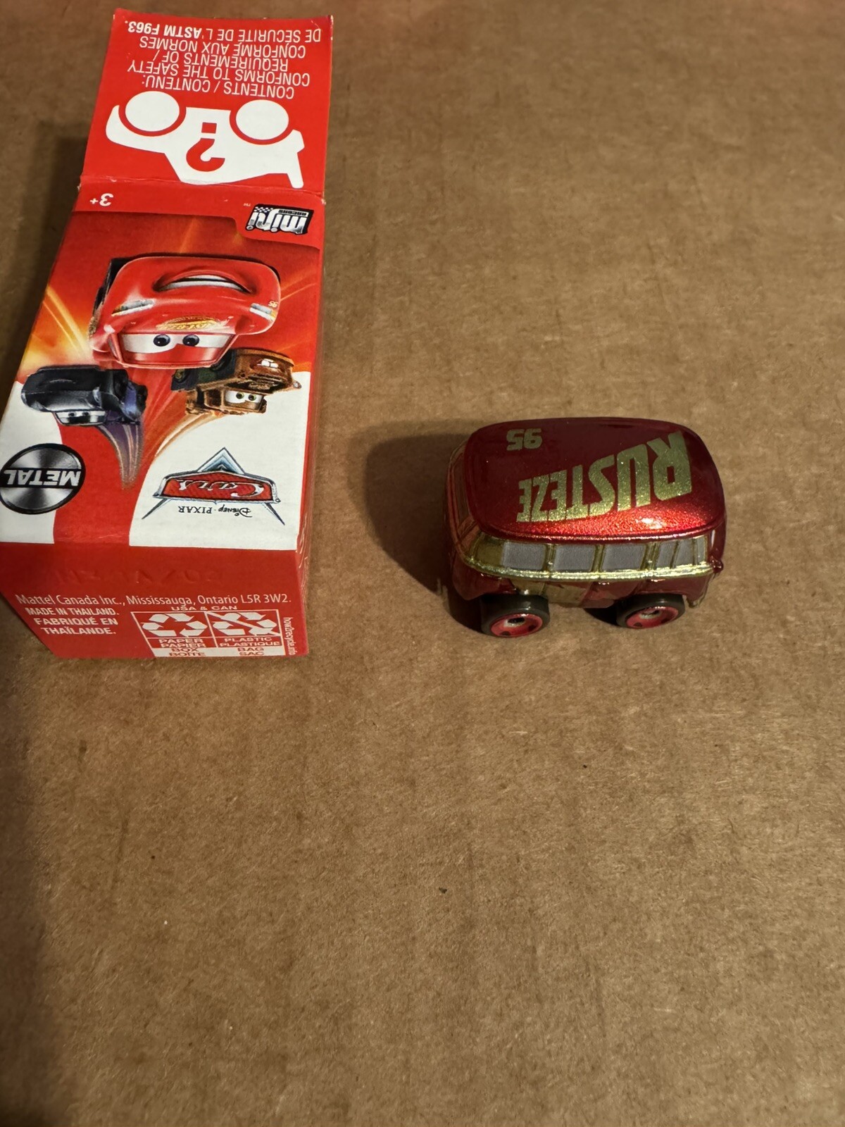2021 Disney Pixar Cars Mini Racers RUST-EZE WRAP FILLMORE Racing Series 1 #4
