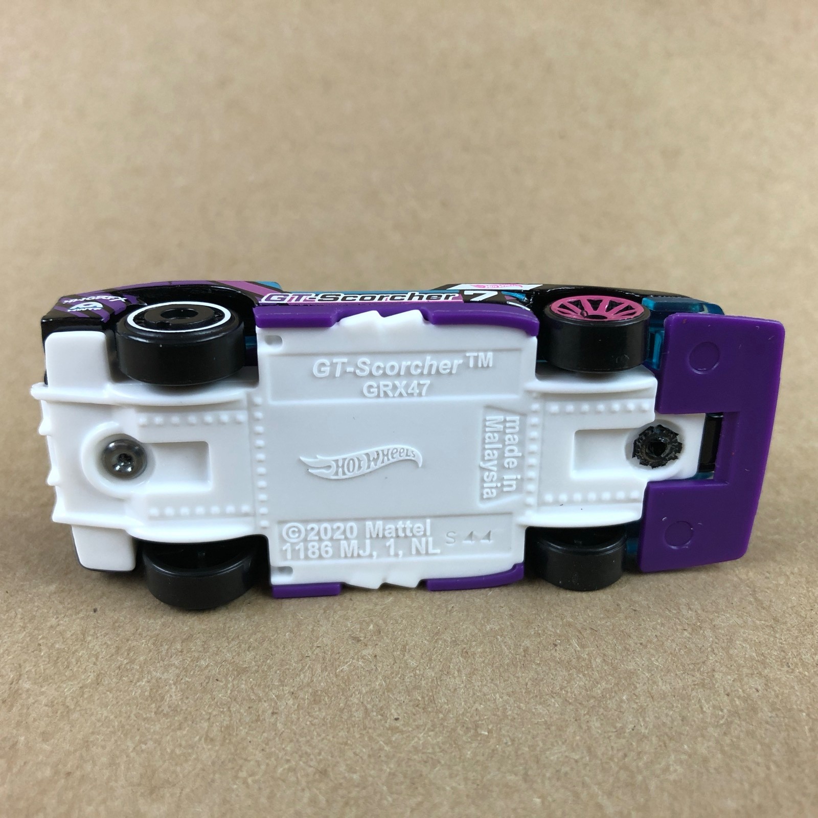 Hot Wheels GT-Scorcher 89/250 Purple 2024 Lets Race 2/5 1:64 Diecast Car Loose