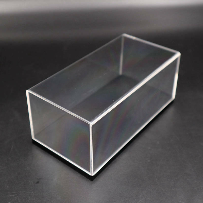 Acrylic Case Display Box Show Transparent Dust Proof with Base 1/43 Model 14cm