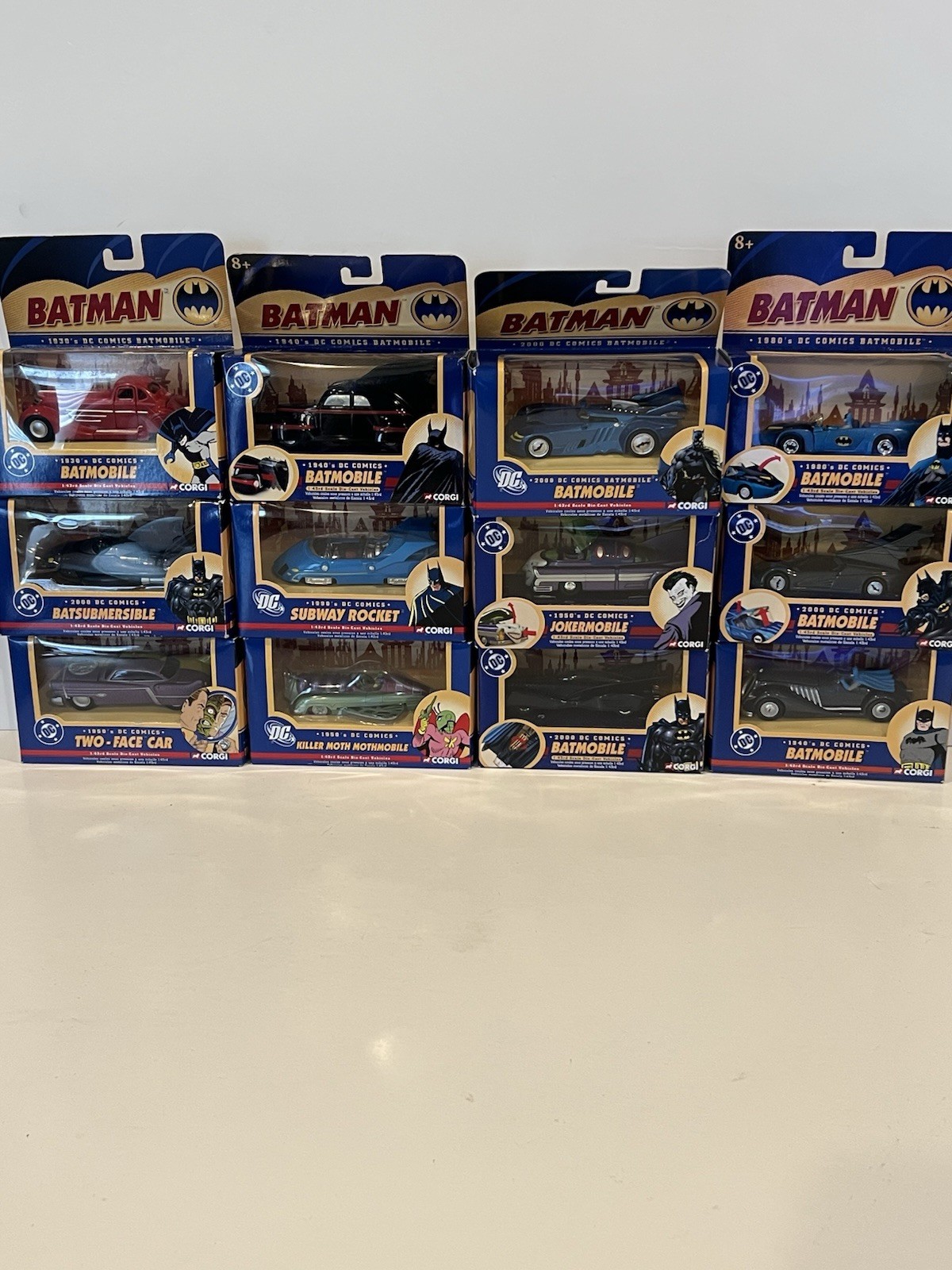 Corgi Batman DC Comics Batmobile 1:43 Diecast Car Multicolor Unopened Box