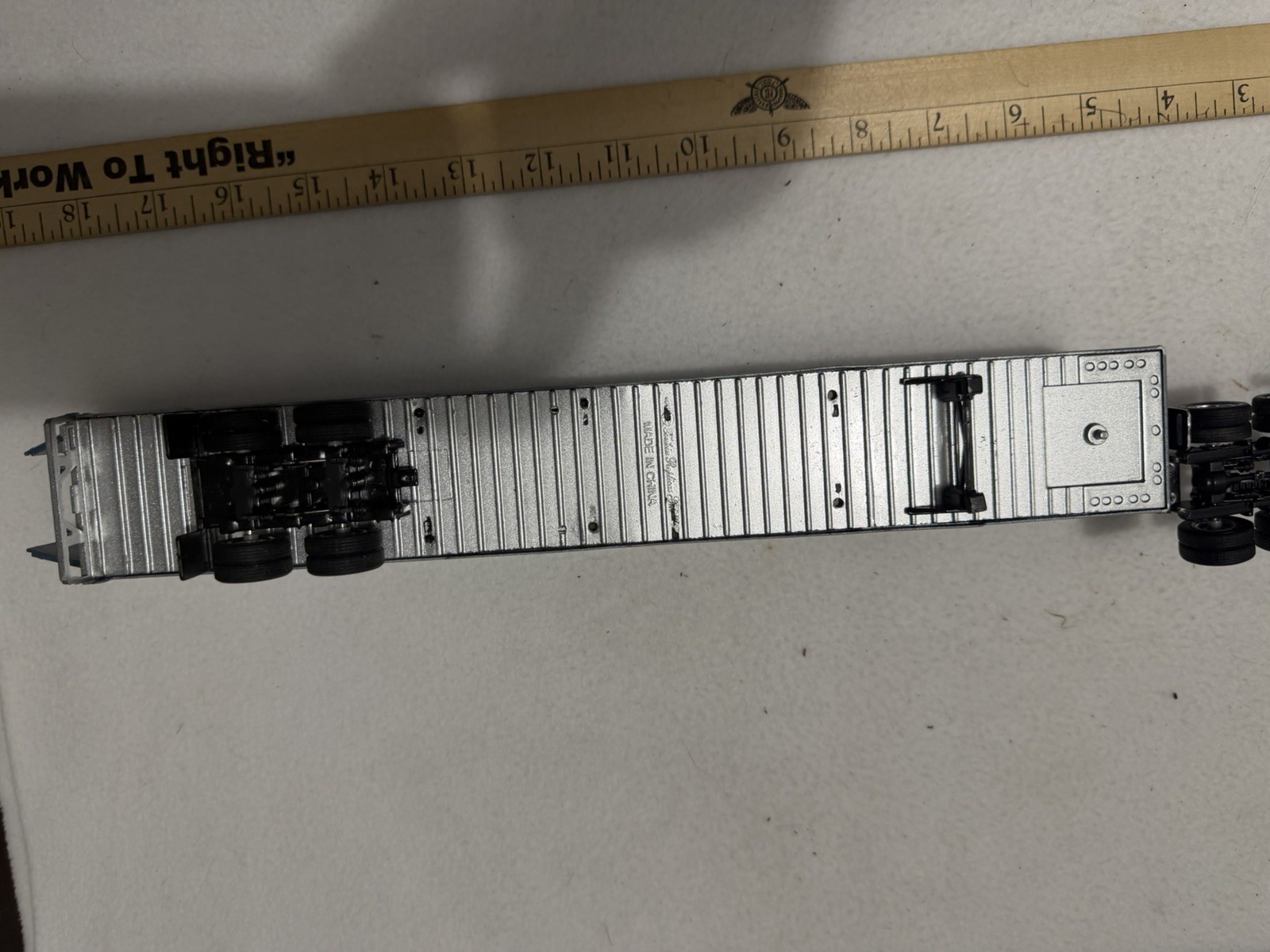 Franklin Republic Die Cast 1:64 Semi Tractor Trailer Werner Enterprises Truck