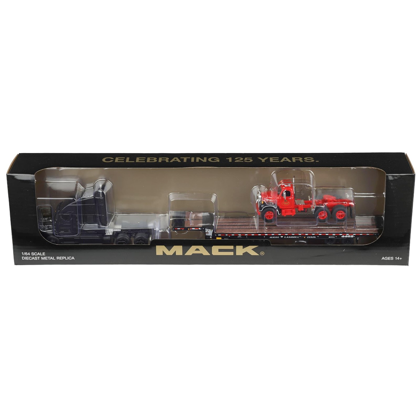 DCP 1/64 Mack Anthem Landoll 440B-50CA Trailer & Mack B-61, 125th Annv. 60-2151