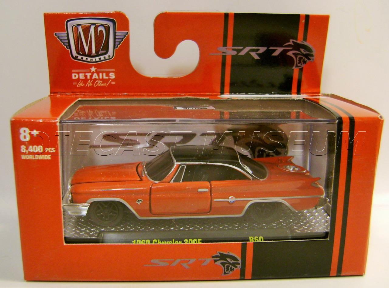 1960 ’60 CHRYSLER 300F SRT RED R60 M2 MACHINES DIECAST 2022