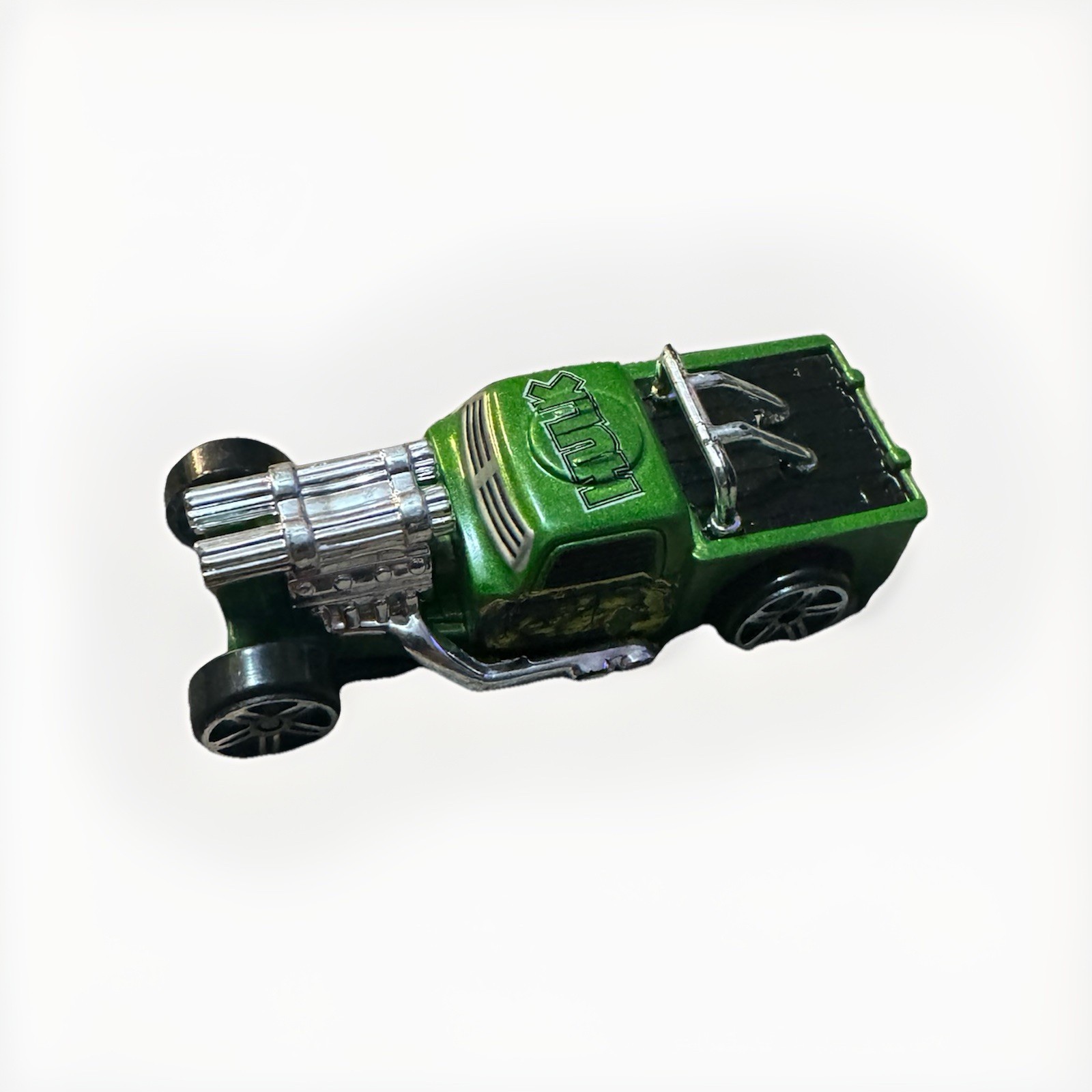 Maisto Leadslinger Incredible Hulk Marvel Green Hot Rod Collectible Car Cool