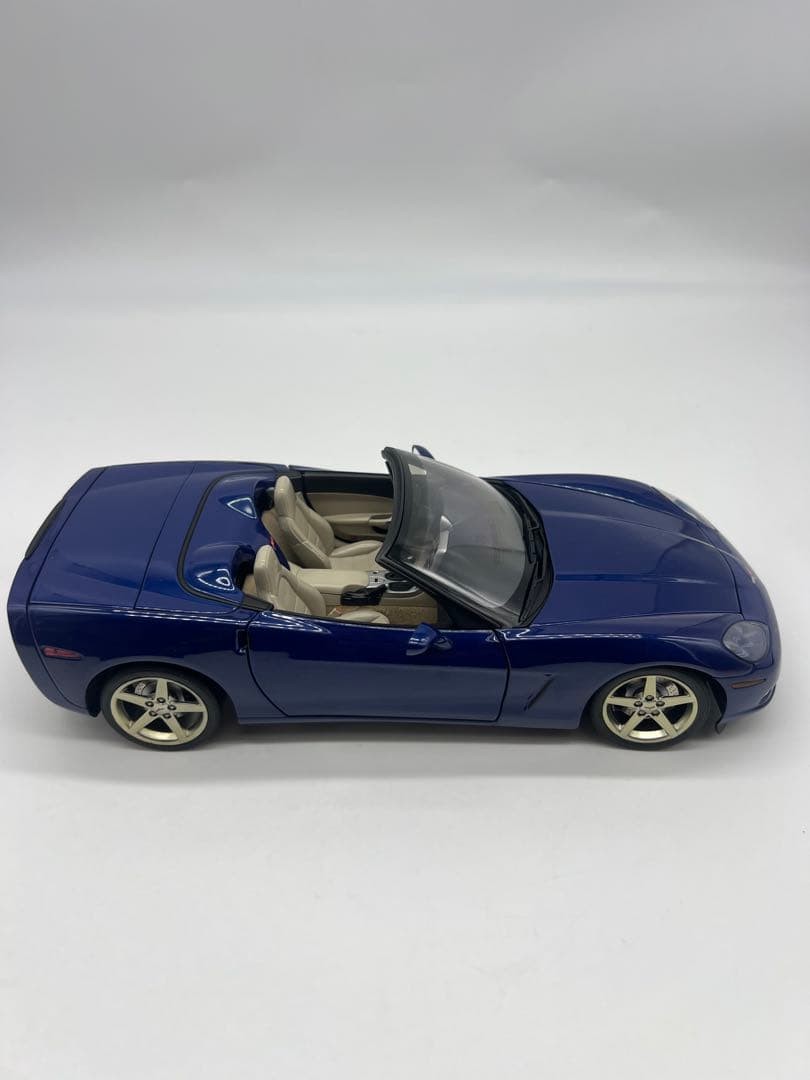 AUTOart Chevrolet Corvette C6 Convertible 1/18 Blue Box Display Collectible 15+