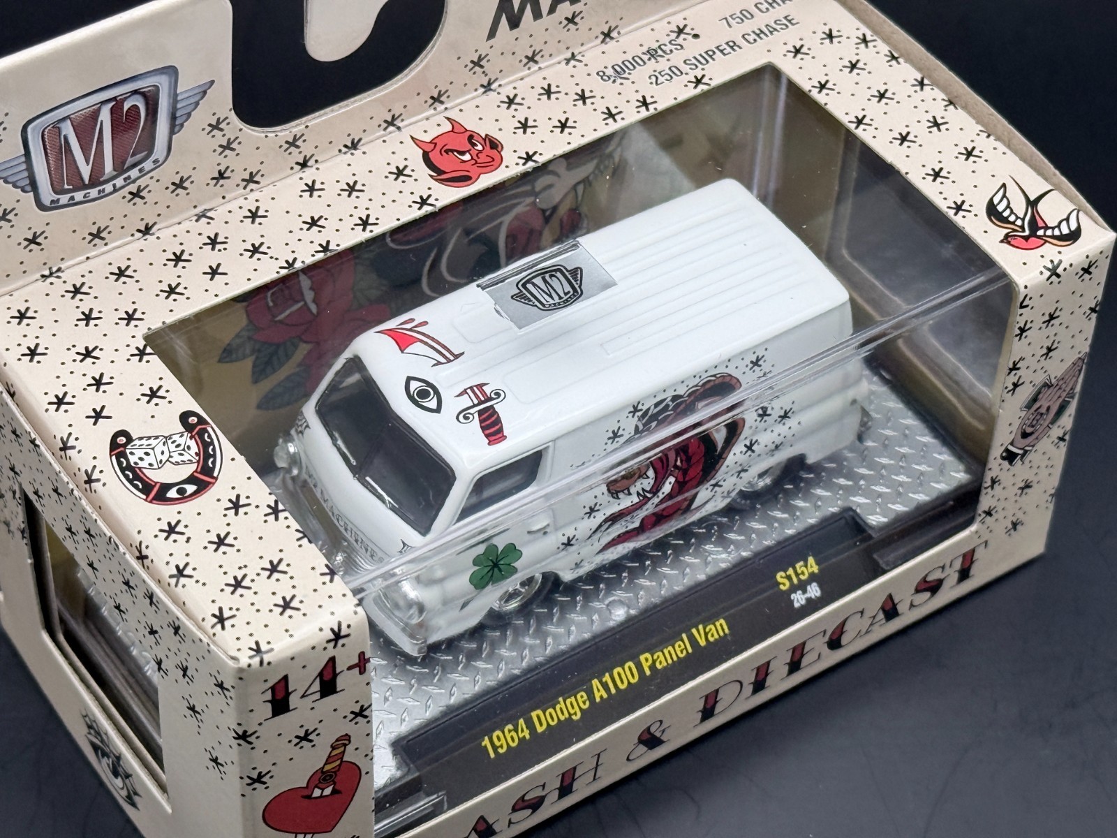 M2 1964 Dodge A100 Panel Van 32500-S154 1/64