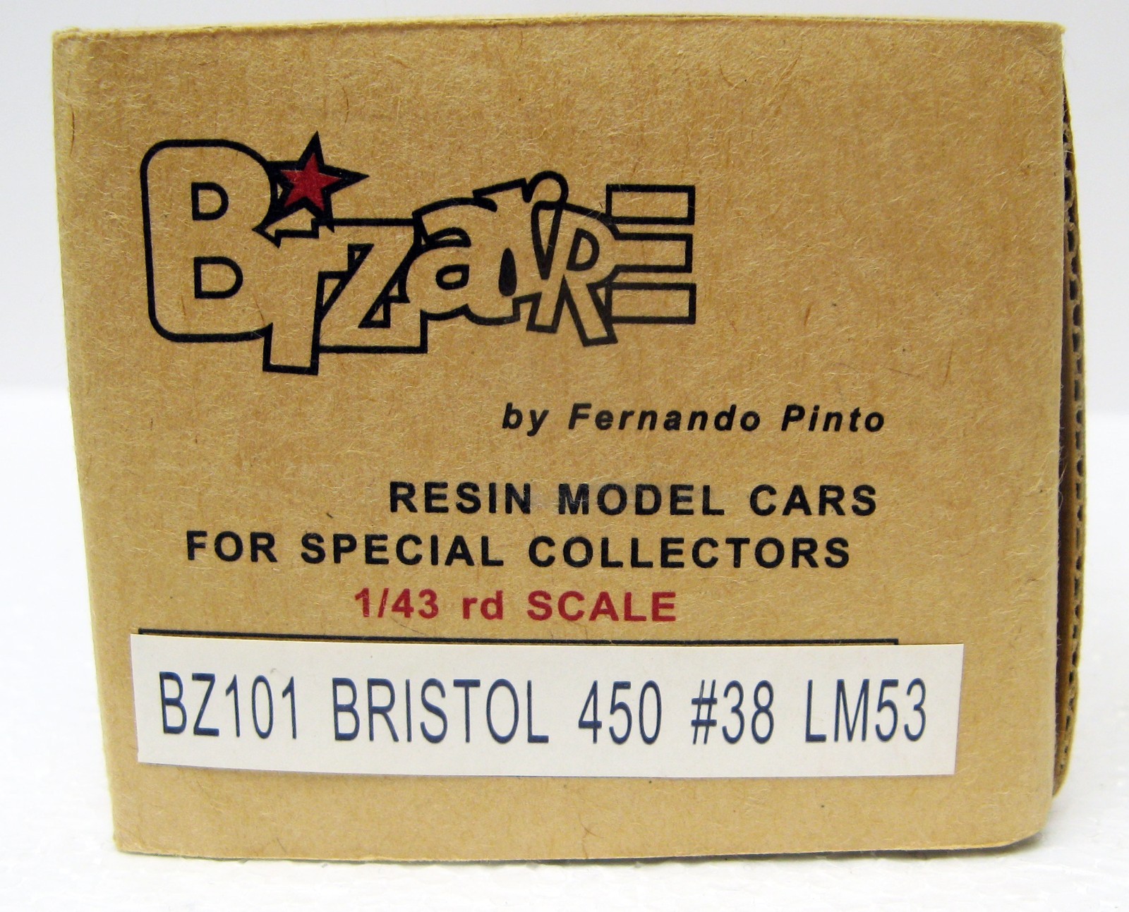 1953 Bristol 450 #38 Le Mans 1/43 Bizarre Minimax BZ101 MB
