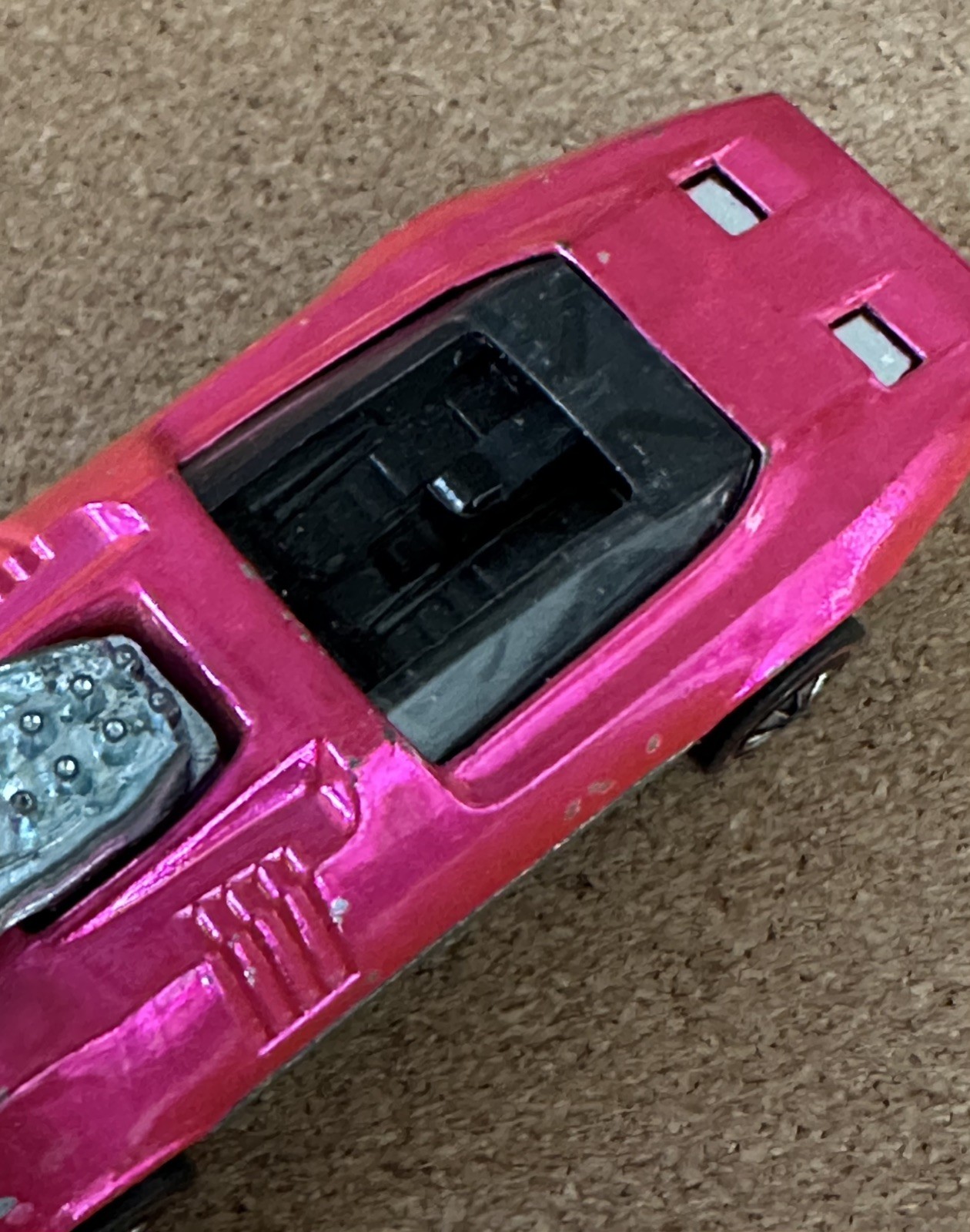 1970 Hot Wheels Redline PEEPING BOMB U.S.A. Spectraflame Pink