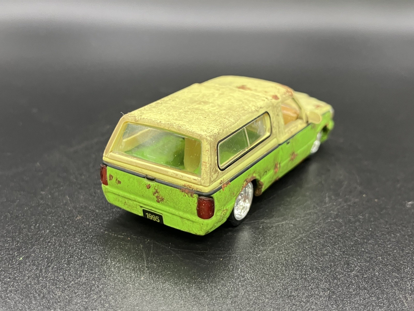 1995 Ford Ranger Pickup Truck Weathered Rusty Barn Find 1/64 Diecast Custom M2