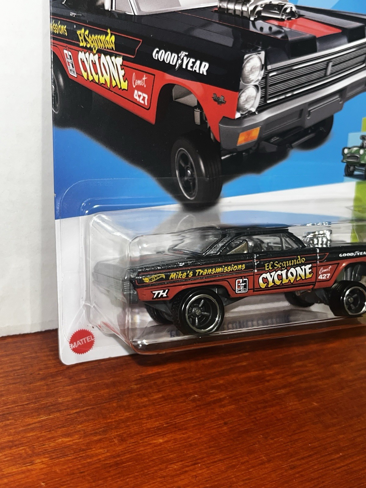 2023 Hot Wheels SUPER TREASURE HUNT ’65 MERCURY COMET CYCLONE w/protector