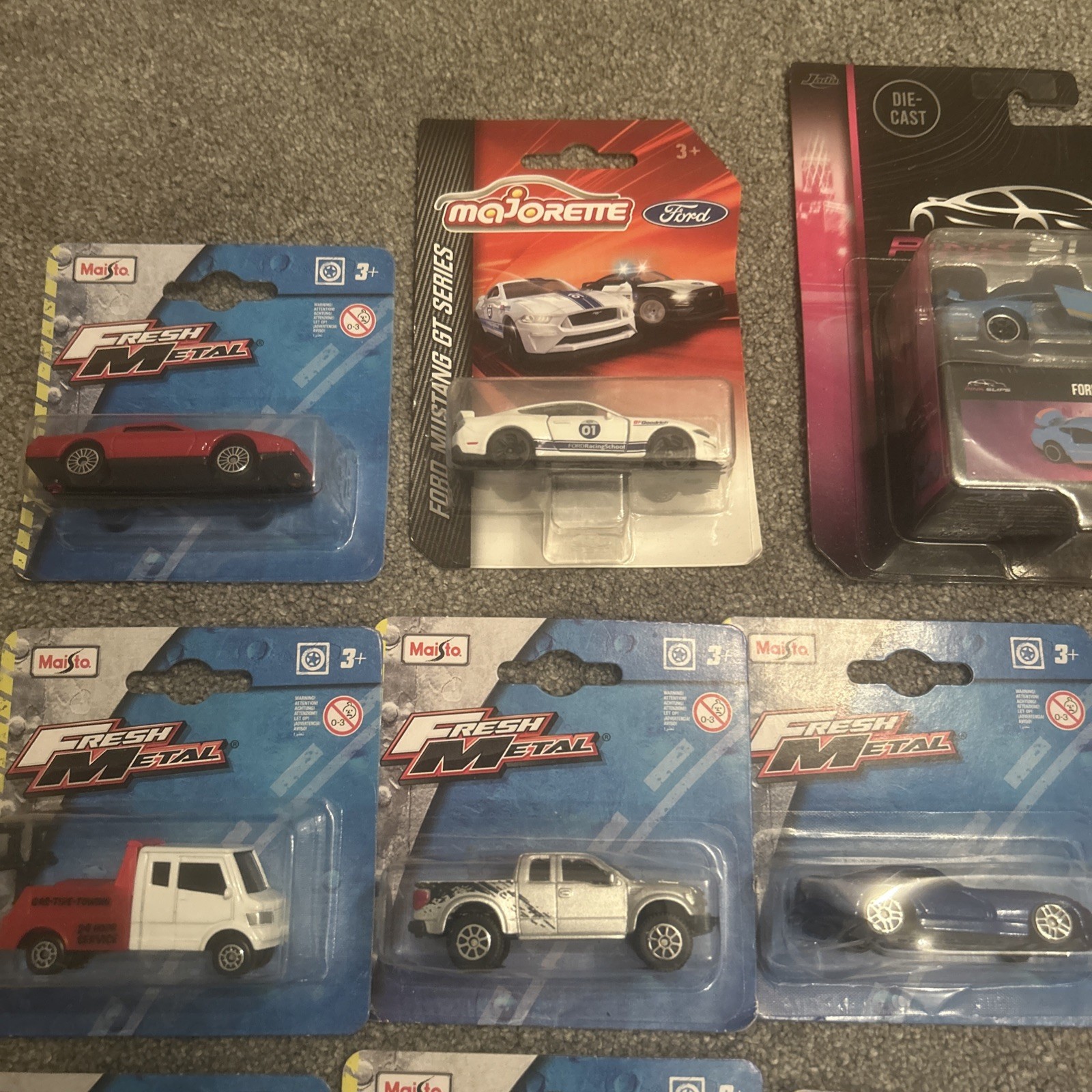 Maisto Fresh Metal, Corgi, Pink Slips, Driving force Diecast – x16 Brand New