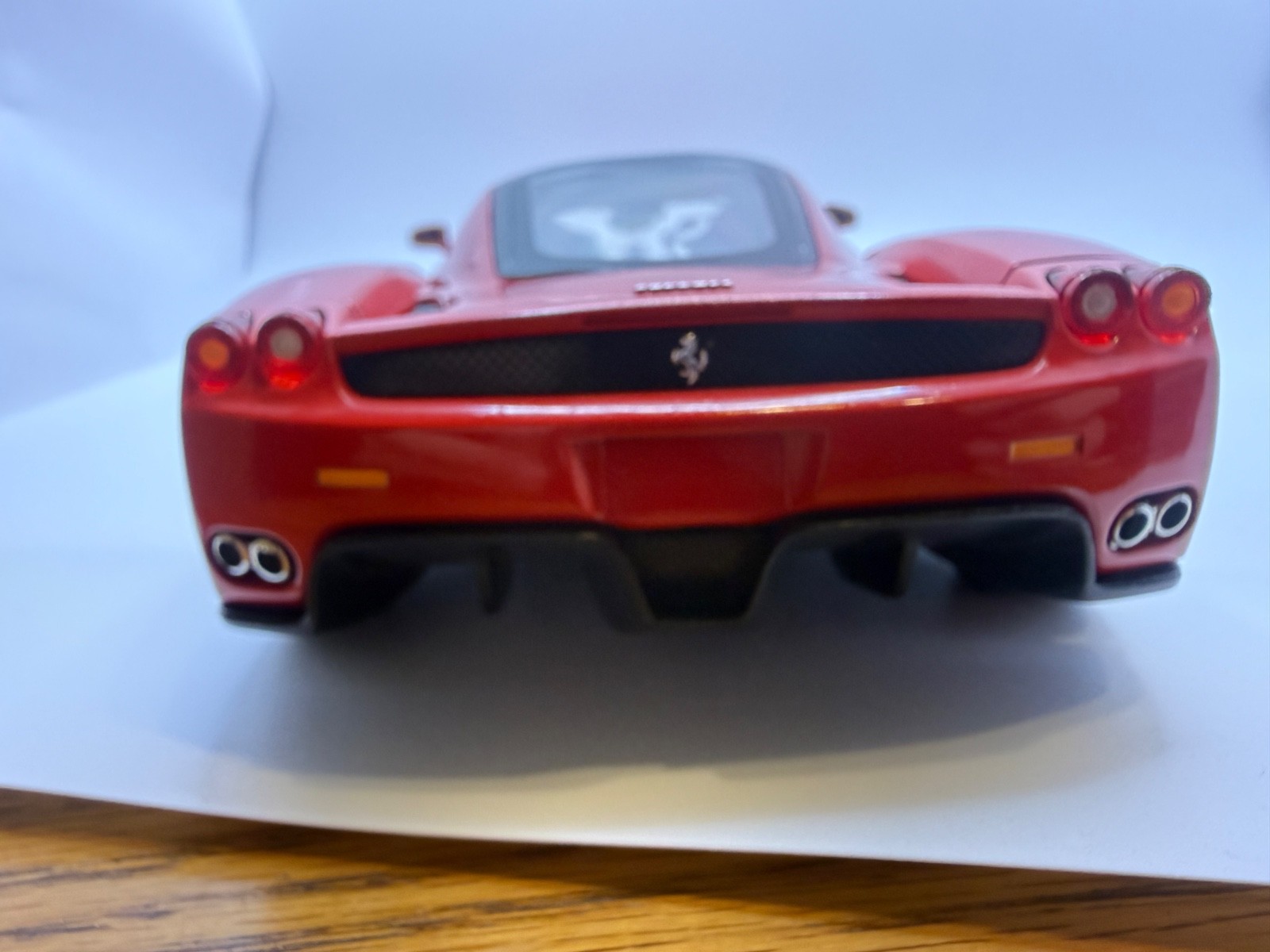 1/18 Mattel Hot Wheels Enzo Ferrari red vintage 2002 in box, Rare