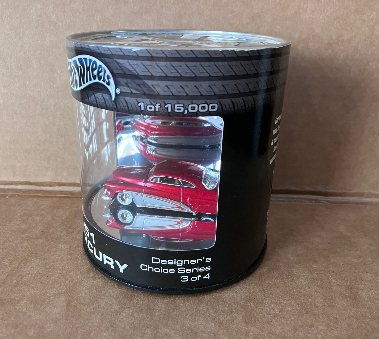 Hot Wheels Oil Can Designer’s Choice Series ’51 Mercury 3 of 4 Red
