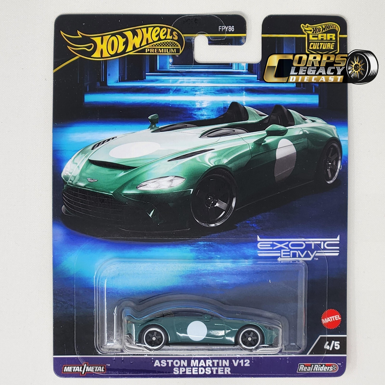 Hot Wheels Car Culture Exotic Envy Premium [5 Car Set] 2024 G Case Mix 7
