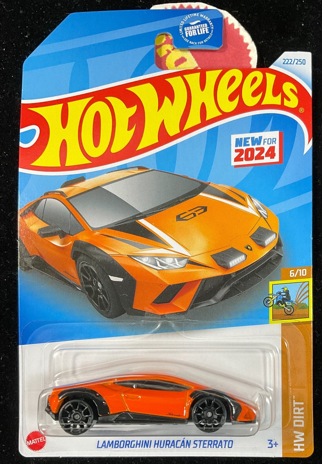 LAMBORGHINI HURACAN STERRATO Orange, 1st Ed. & White 2025 Hot Wheels Exotic 2pcs