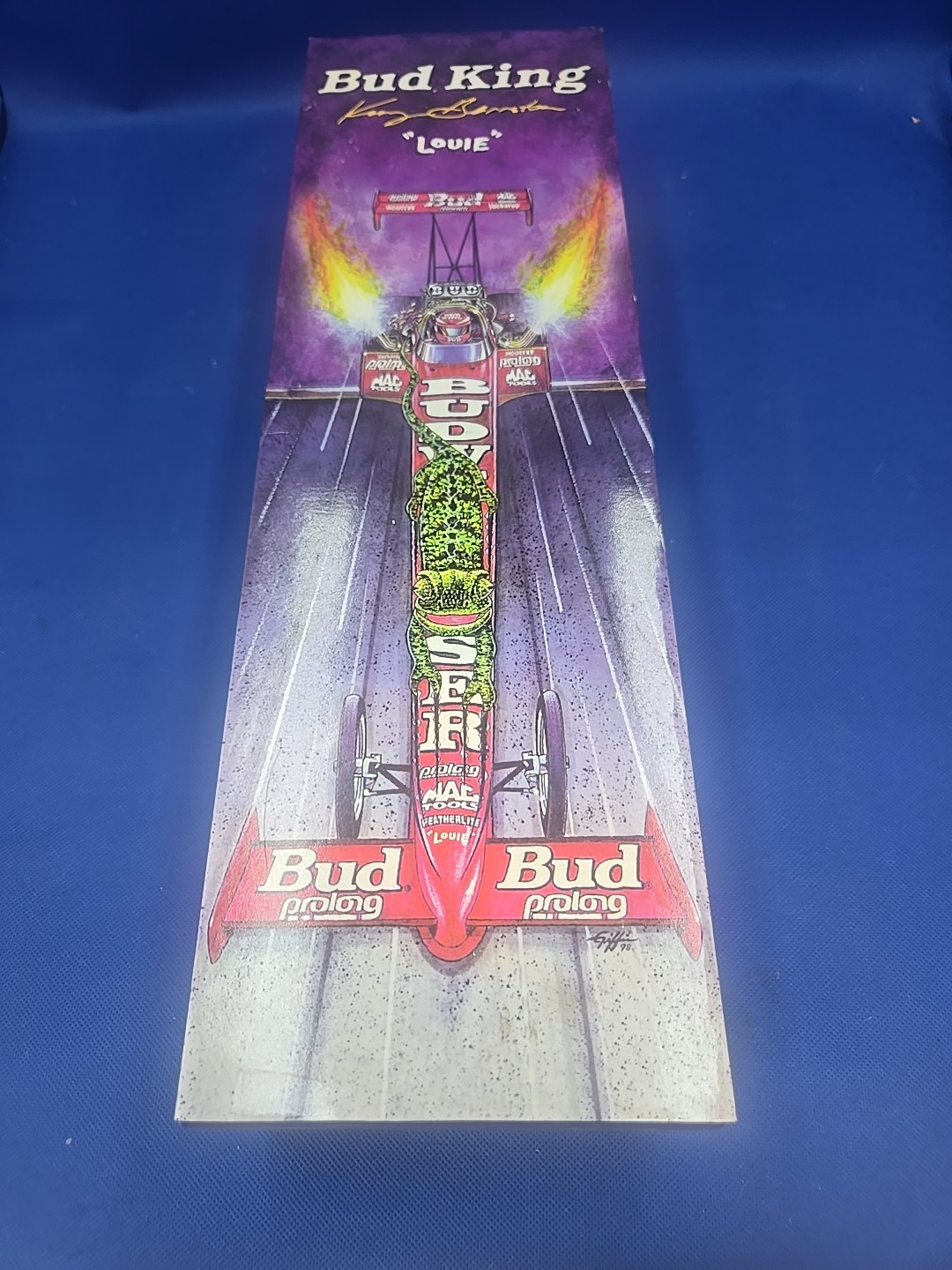 Kenny Bernstein Budweiser Louie Lizard NHRA Top Fuel Dragster 1/24 Diecast Dc42