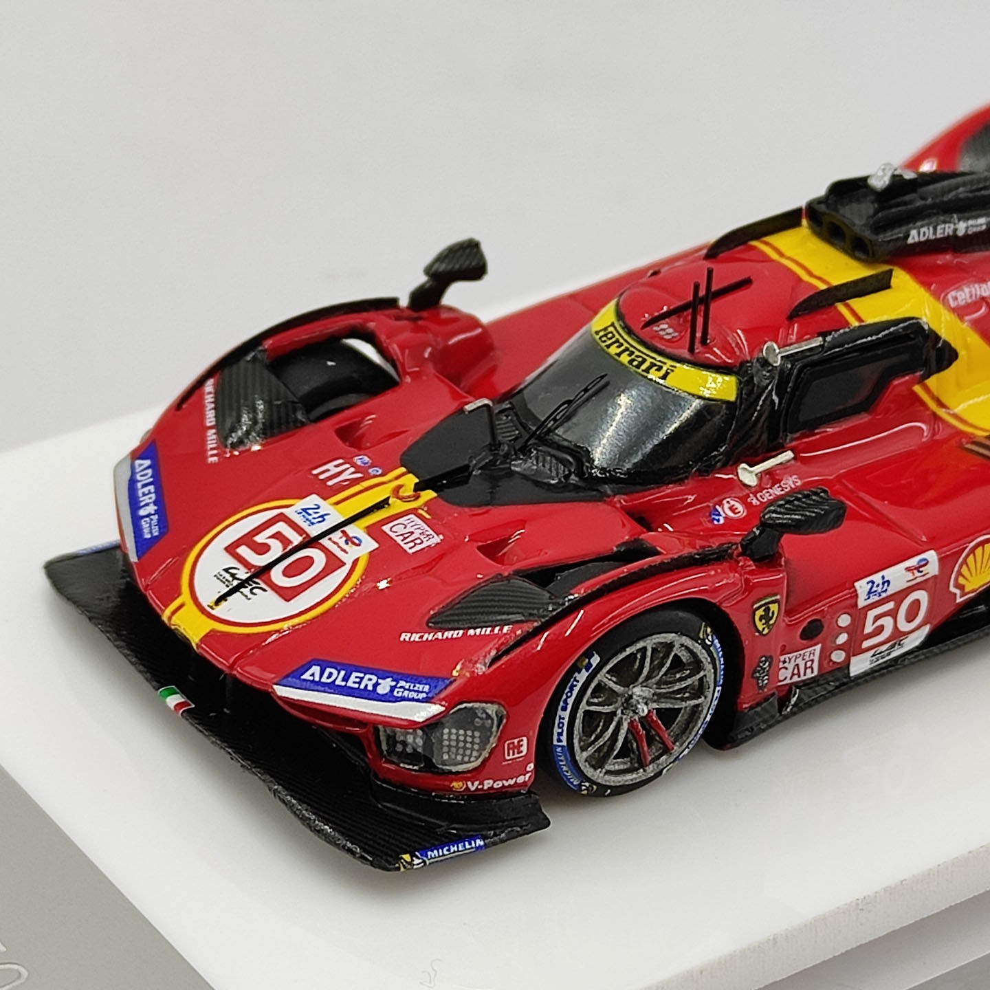 1: 64 Scale Ferrari STAR 499P Red # 50 # 51 Le Mans Racing Resin Car Model