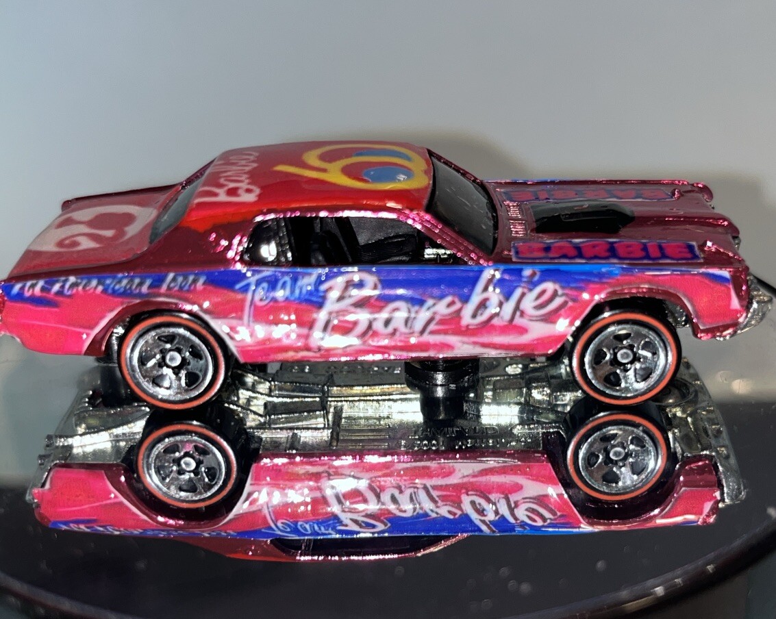 Hot Wheels 68 Cougar Barbie American Icon It’s A Custom Red Lines